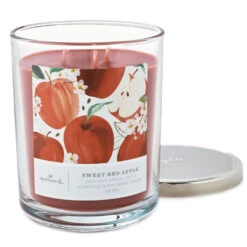 Hallmark Sweet Red Apple 3-Wick Jar Candle, 16 Oz. 7 Hallmark Sweet Red Apple 3-Wick Jar Candle, 16 Oz. -Hallmark Apple Grove 3Wick Jar Candle 1BGC1080 03