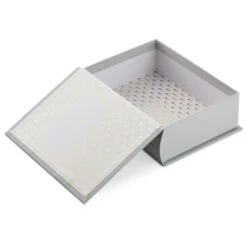 Hallmark -Hallmark Baby Memories Gray Memory Box 1BBY4672 02