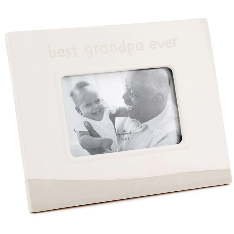Hallmark Best Grandpa Ever Picture Frame, 4x6 3 Hallmark Best Grandpa Ever Picture Frame, 4x6