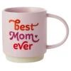 Hallmark Best Mom Ever Mug, 16 Oz. -Hallmark Best Mom Ever Ceramic Mug 1MUG3547 01