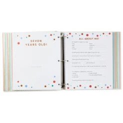 Hallmark Happy Birthday!: My Through-the-Years Memory Album -Hallmark Birthdays Memory Book and Photo Album for Ages 118 1BBA4144 03