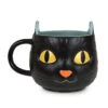 Hallmark Black Cat Glow-in-the-Dark Mug, 22 Oz. -Hallmark Black Cat With GlowintheDark Eyes Halloween Mug 1HGN1291 01