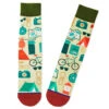 Hallmark Camping Icons Fun Crew Socks -Hallmark Camping Icons Novelty Crew Socks 1SOX2071 01