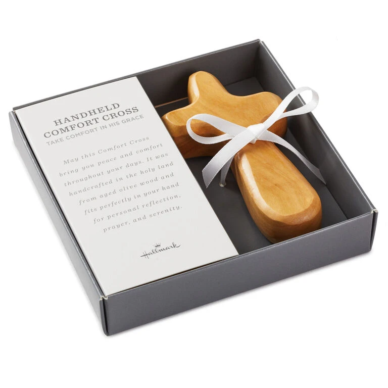 Hallmark Comfort Holy Land Wood Cross 4 Hallmark Comfort Holy Land Wood Cross - Image 2