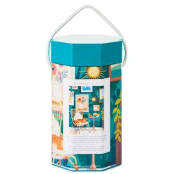 Hallmark A Purrfect Place 550-Piece Jigsaw Puzzle -Hallmark Cozy Cat and Paintings 550 Piece Jigsaw Puzzle 1PUZ1428 03