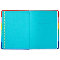 Hallmark Crayola® Every Shade Of Happy Hardback Notebook -Hallmark Crayola Rainbow Stripe Hardcover Notebook 3HWJ2112 03