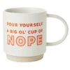 Hallmark Cup Of Nope Funny Mug, 16 Oz. -Hallmark Cup of Nope Funny Coffee Mug 1MUG3517 01