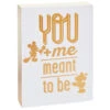 Hallmark Disney Mickey And Minnie Meant To Be Quote Sign 1 Hallmark Disney Mickey And Minnie Meant To Be Quote Sign -Hallmark Disney Mickey and Minnie Meant to Be Sentiment 1DYG2049 01