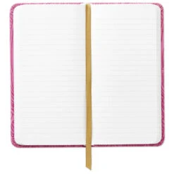 Hallmark Etched Leaves Pink Slim Notebook -Hallmark Etched Leaves Pink Slim Journal 1HWJ3808 04