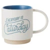 Hallmark Everyday Is Caturday Mug, 16 Oz. -Hallmark Everyday Is Caturday Ceramic Mug 1MUG3549 01