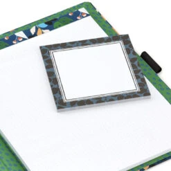 Hallmark Floral Clipboard Folio And Memo Pad Set -Hallmark Floral Folio With Clipboard and 2 Memo Pads 3HWJ2102 04