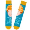 Hallmark Blanche The Golden Girls Center Of Attention Novelty Crew Socks -Hallmark Golden Girls Blanche Funny Novelty Crew Socks 1GOL1052 01