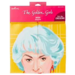 Hallmark Dorothy The Golden Girls Cheesecake Novelty Crew Socks 10 Hallmark Dorothy The Golden Girls Cheesecake Novelty Crew Socks -Hallmark Golden Girls Dorothy Funny Novelty Crew Socks 1GOL1055 04