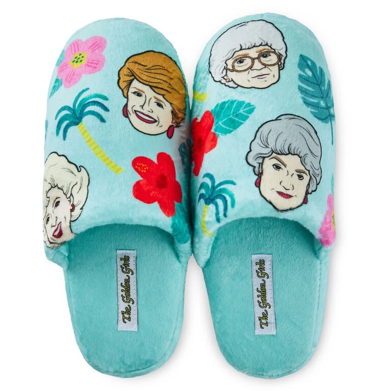 Hallmark The Golden Girls Slippers With Sound, Small/Medium 3 Hallmark The Golden Girls Slippers With Sound, Small/Medium