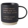 Hallmark Good Friend Great Friend Funny Mug, 16 Oz. -Hallmark Good Friend Great Friend Funny Coffee Mug 1MUG3520 01