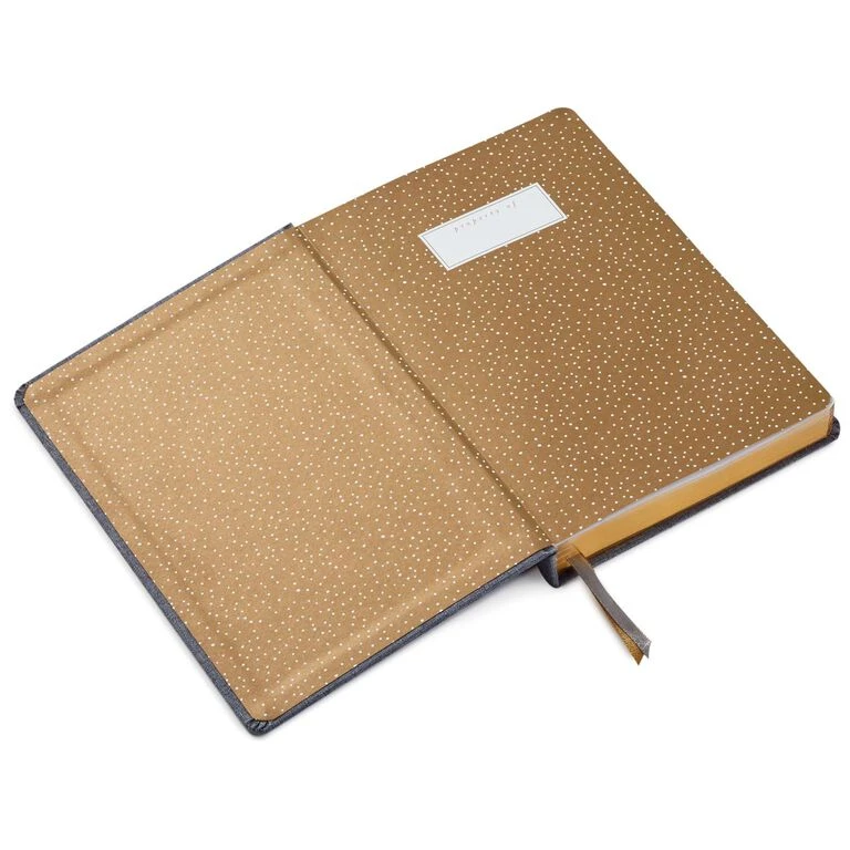 Hallmark Grey Chambray Dear Self Pencils Notebook 4 Hallmark Grey Chambray Dear Self Pencils Notebook - Image 2