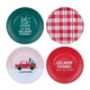 Hallmark Channel Appetizer Plates, Set Of 4 -Hallmark Hallmark Channel Assorted Ceramic Appetizer Plates 1XKT3528 01