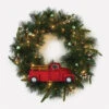Hallmark Channel Truck Motion-Activated Wreath With Sound And Light, 14" 2 Hallmark Channel Truck Motion-Activated Wreath With Sound And Light, 14" -Hallmark Hallmark Channel Truck Wreath With Sound and Light 1XKT3406 01