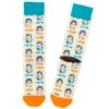 Hallmark Star Wars™ Han Solo™ And Princess Leia™ I Love You I Know Novelty Crew Socks 1 Hallmark Star Wars™ Han Solo™ And Princess Leia™ I Love You I Know Novelty Crew Socks -Hallmark Han Solo and Princess Leia Blue and Orange Socks 1SHP2168 01