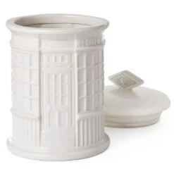 Hallmark Harry Potter™ Honeydukes™ Treat Jar 7 Hallmark Harry Potter™ Honeydukes™ Treat Jar -Hallmark Harry Potter Honeydukes White Ceramic Jar With Lid 1HPO1050 06
