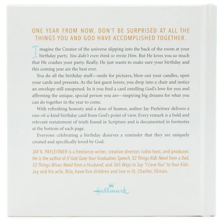 Hallmark If God Wrote Your Birthday Card Book 4 Hallmark If God Wrote Your Birthday Card Book - Image 2