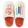 Hallmark It's You Day Birthday Slippers With Sound, Small/Medium -Hallmark Its You Day Birthday Slippers With Sound 1SLP1010 01