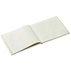 Hallmark Ivory And Gold Guest Book -Hallmark Ivory and Gold Guest Book 1EDY3149 02