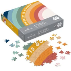 Hallmark Kindness Is Golden 550-Piece Jigsaw Puzzle -Hallmark Kindness Is Golden Rainbow 550Piece Jigsaw Puzzle 1PUZ1423 02