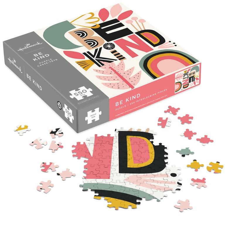 Hallmark Be Kind 550-Piece Puzzle 4 Hallmark Be Kind 550-Piece Puzzle - Image 2