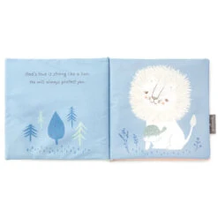 Hallmark The Lion And The Lamb: A Touch & Feel Book About God's Love Cloth Book -Hallmark Lion and Lamb Touch Feel Soft Plush Cloth Book 1BBY4854 03