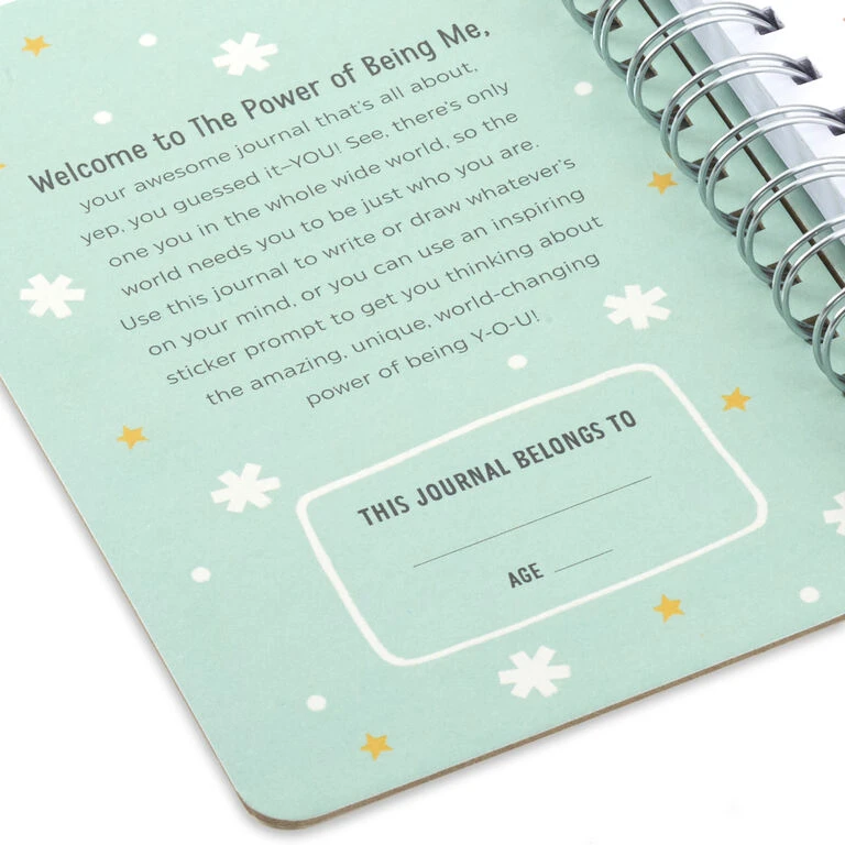Hallmark Little World Changers™ The Power Of Being Me Prompted Journal With Stickers 8 Hallmark Little World Changers™ The Power Of Being Me Prompted Journal With Stickers - Image 6