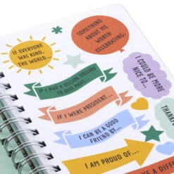 Hallmark Little World Changers™ The Power Of Being Me Prompted Journal With Stickers 17 Hallmark Little World Changers™ The Power Of Being Me Prompted Journal With Stickers -Hallmark Little World Changers Being Me Sticker Prompt Journal 3HWJ2114 07