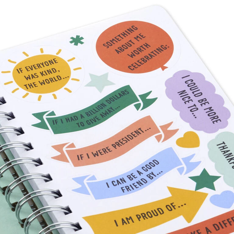Hallmark Little World Changers™ The Power Of Being Me Prompted Journal With Stickers 9 Hallmark Little World Changers™ The Power Of Being Me Prompted Journal With Stickers - Image 7