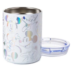 Hallmark Disney 100 Years Of Wonder Mickey And Friends Stainless Steel Coffee Mug, 11 Oz. 7 Hallmark Disney 100 Years Of Wonder Mickey And Friends Stainless Steel Coffee Mug, 11 Oz. -Hallmark Mickey and Friends Iridescent Insulated Mug 1DYG2083 03