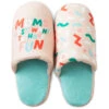 Hallmark Moms Just Want To Have Fun Slippers With Sound, Small/Medium 2 Hallmark Moms Just Want To Have Fun Slippers With Sound, Small/Medium -Hallmark Moms Just Want To Have Fun Slippers With Music 1SLP1016 01