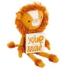 Hallmark MopTops Lion Stuffed Animal With You Are Brave Board Book -Hallmark MopTops Plush Lion Stuffed Animal Board Book 1KID1530 01