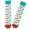 Hallmark Morning Person For My Dog Funny Crew Socks 1 Hallmark Morning Person For My Dog Funny Crew Socks -Hallmark Morning Person Dog Illustrations Novelty Crew Socks 1SOX2082 01