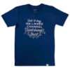 Hallmark Channel Watching Shirt Unisex T-Shirt, Small 1 Hallmark Channel Watching Shirt Unisex T-Shirt, Small -Hallmark Navy With Foil Unisex Hallmark Channel Watching TShirt 1HKC2255 01
