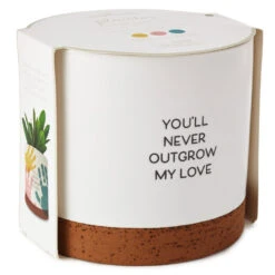 Hallmark Never Outgrow My Love Planter Handprint Kit 7 Hallmark Never Outgrow My Love Planter Handprint Kit -Hallmark Never Outgrow My Love Planter With Paints 1BBY4851 03