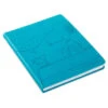 Hallmark Peanuts® Snoopy And Woodstock Faux Leather Notebook -Hallmark Peanuts Snoopy and Woodstock Etched Blue Notebook 1HWJ7053 01