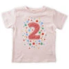 Hallmark Pink Second Birthday T-Shirt, 2T -Hallmark Pink Second Birthday TShirt 1BBY4774 01