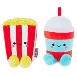 Hallmark Better Together Popcorn And Slushie Magnetic Plush, 5" -Hallmark Popcorn and Slushie Magnetic Plush 1KID2090 03