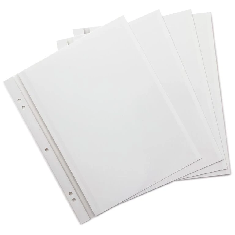 Hallmark Self-Adhesive Photo Refill Pages, Pack Of 16 3 Hallmark Self-Adhesive Photo Refill Pages, Pack Of 16