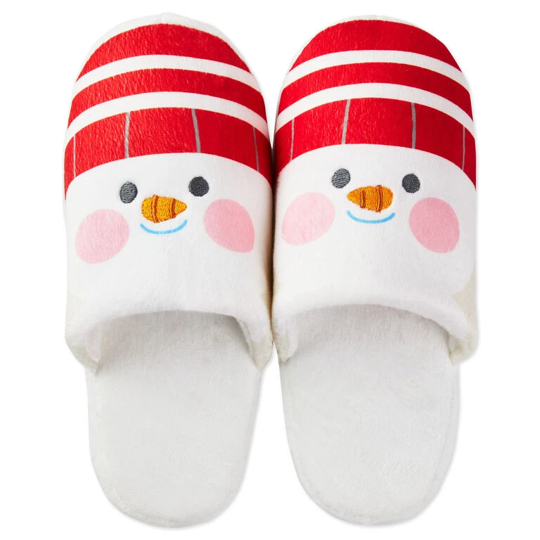 Hallmark Snowman Musical Slippers, Small/Medium 3 Hallmark Snowman Musical Slippers, Small/Medium