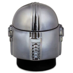 Hallmark Star Wars: The Mandalorian™ Helmet Sculpted Ceramic Caddy 9 Hallmark Star Wars: The Mandalorian™ Helmet Sculpted Ceramic Caddy -Hallmark Star Wars Mandalorian Sculpted Helmet Ceramic Jar 1SHP2163 04