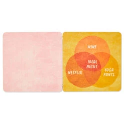 Hallmark Stop And Smell The Rosé: 20 Coasters Celebrating Friends (And Wine) Book -Hallmark Stop and Smell the Ros Book With Coasters 1BOK1574 03