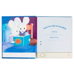 Hallmark Thank You, God, For Everything: A Bedtime Prayer Recordable Storybook -Hallmark Thank You God Bedtime Prayer Recordable Storybook 1KOB1235 03