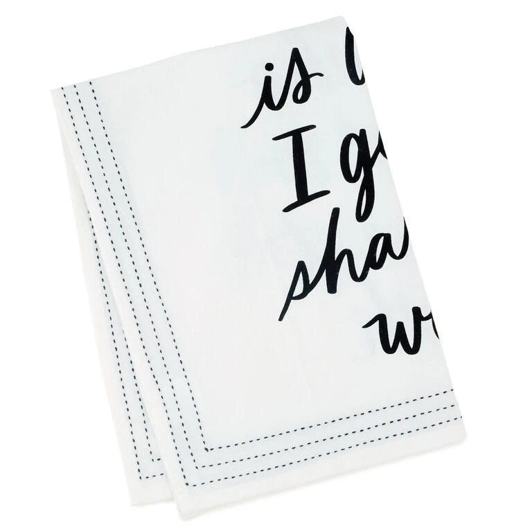 Hallmark The Best Thing About My Home Is Tea Towel 4 Hallmark The Best Thing About My Home Is Tea Towel - Image 2