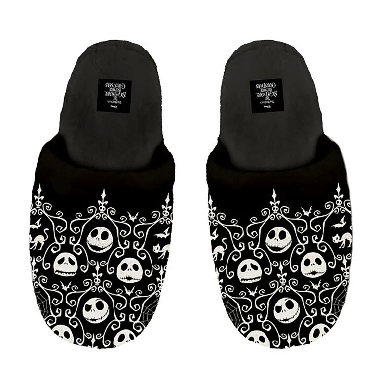 Hallmark Disney Tim Burton's The Nightmare Before Christmas Slippers With Sound, Small/Medium 3 Hallmark Disney Tim Burton's The Nightmare Before Christmas Slippers With Sound, Small/Medium