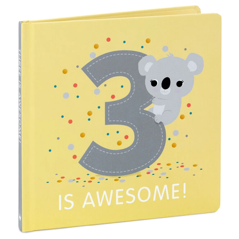 Hallmark Three Is Awesome! Birthday Book 2 Hallmark Three Is Awesome! Birthday Book